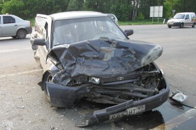 В Рязани в ДТП пострадали 33-летняя женщина и её полуторагодовалый сын